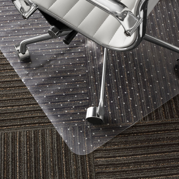 Floor mat for desk chair on carpet hot sale